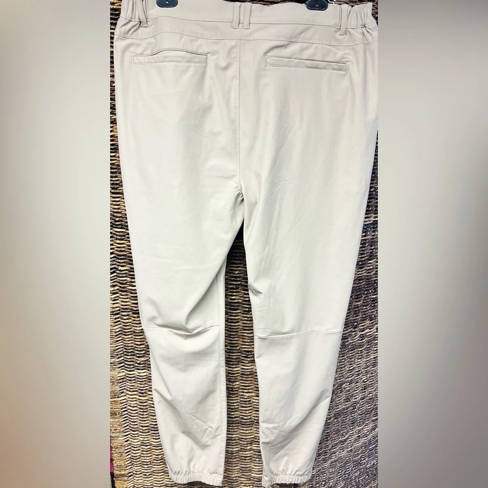 Cuts - Mens Jogger‎ Khaki Colored Pants, Polyester, XXL